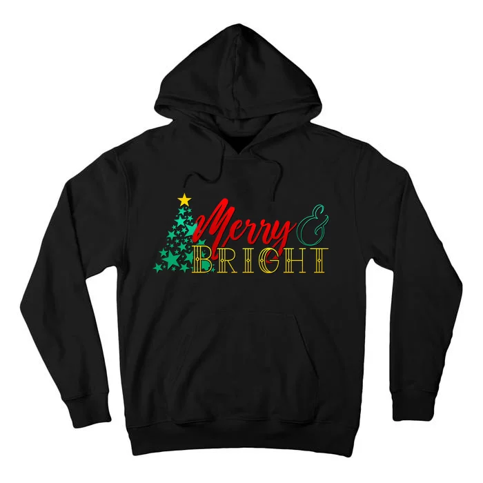 Christmas Merry & Bright Tall Hoodie