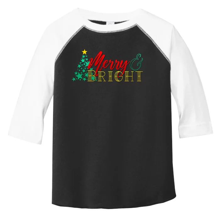 Christmas Merry & Bright Toddler Fine Jersey T-Shirt