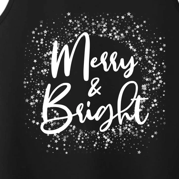 Christmas Merry and Bright Performance Tank