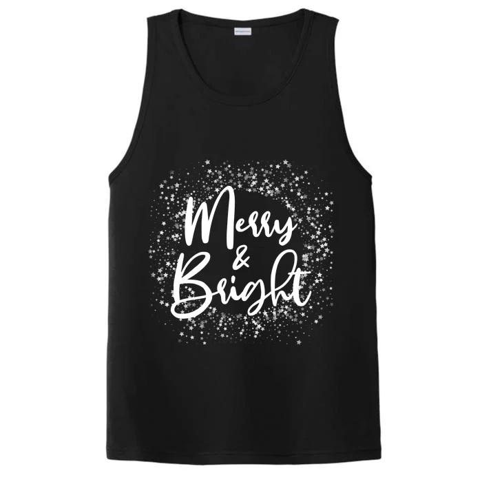 Christmas Merry and Bright Performance Tank