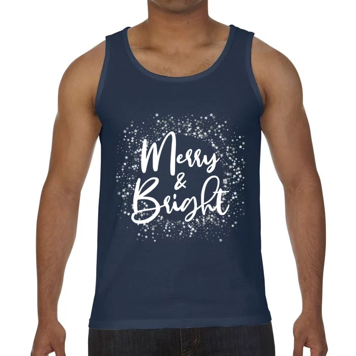 Christmas Merry and Bright Comfort Colors® Tank Top