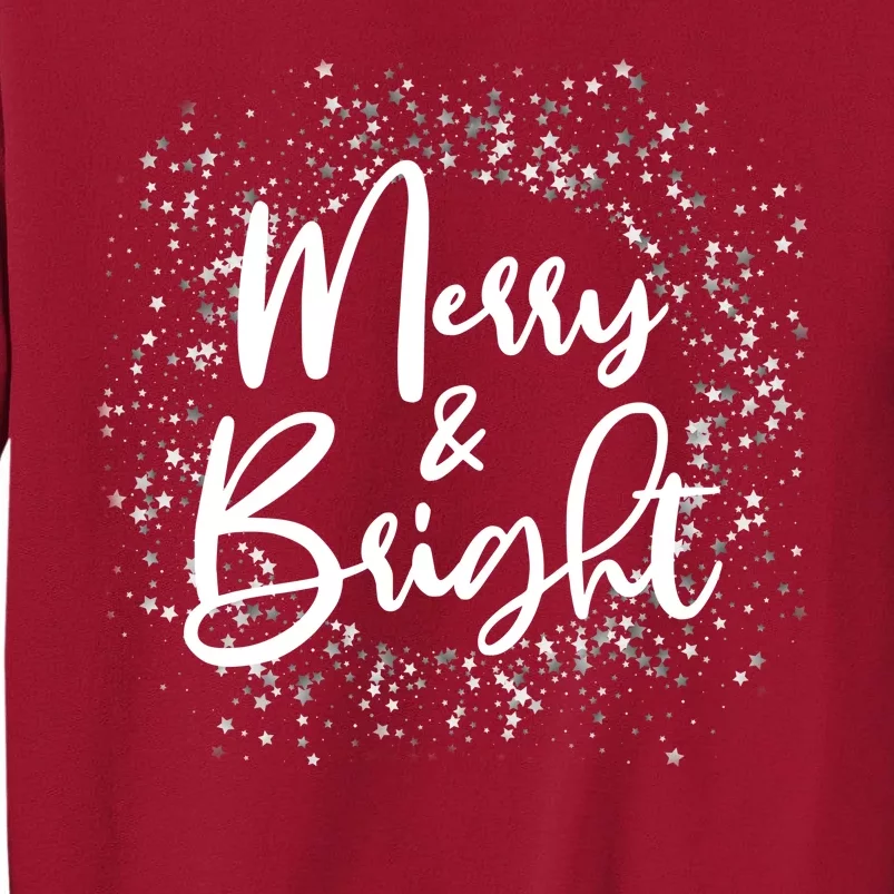 Christmas Merry and Bright Tall Sweatshirt