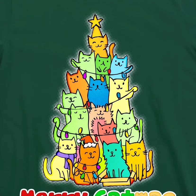 Christmas Merry Catmas Tree T-Shirt