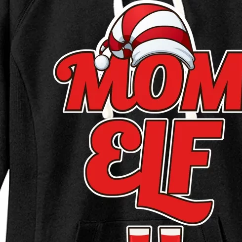 Christmas Mom Elf Women's Fleece Hoodie