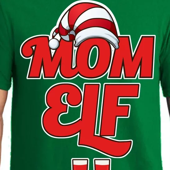 Christmas Mom Elf Pajama Set