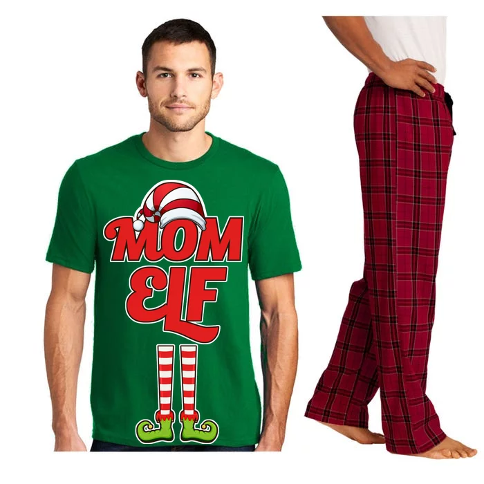 Christmas Mom Elf Pajama Set