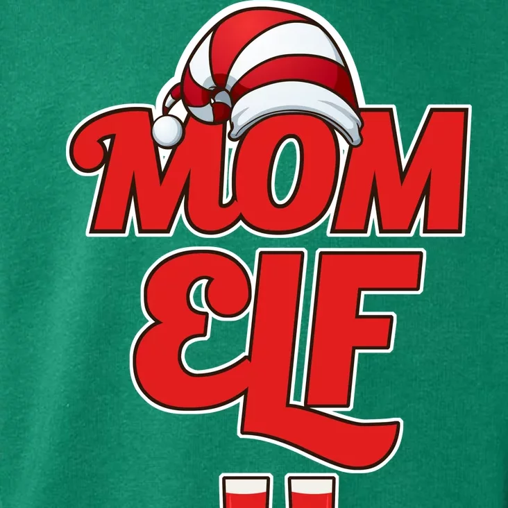 Christmas Mom Elf Toddler Hoodie