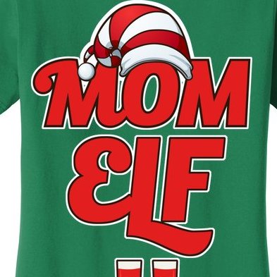 Christmas Mom Elf Women's T-Shirt