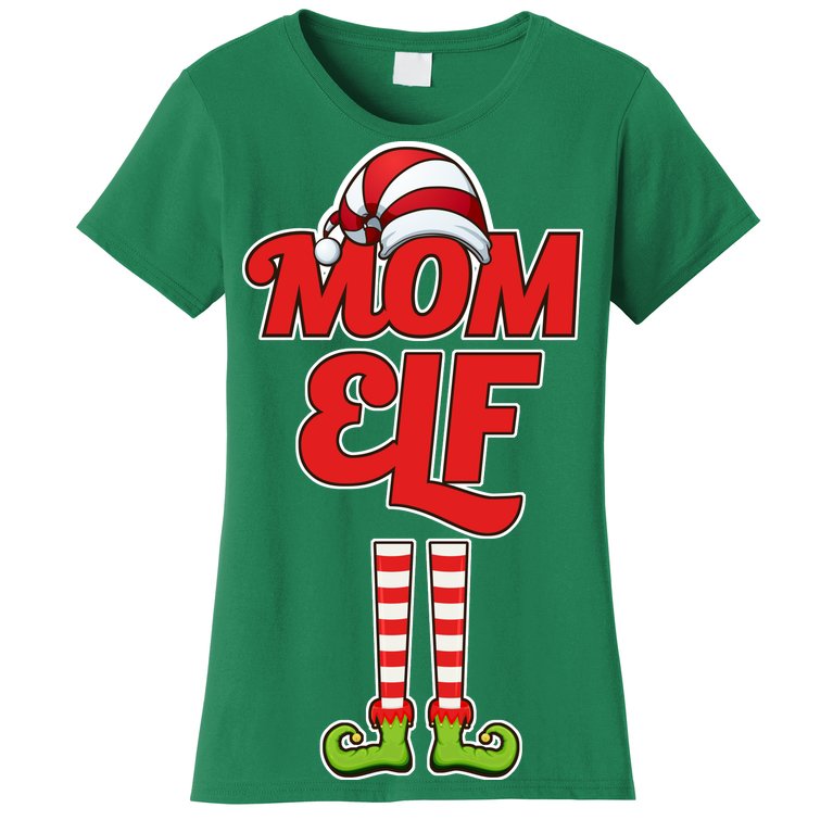 Christmas Mom Elf Women's T-Shirt