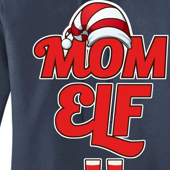 Christmas Mom Elf Women's Pullover Hoodie