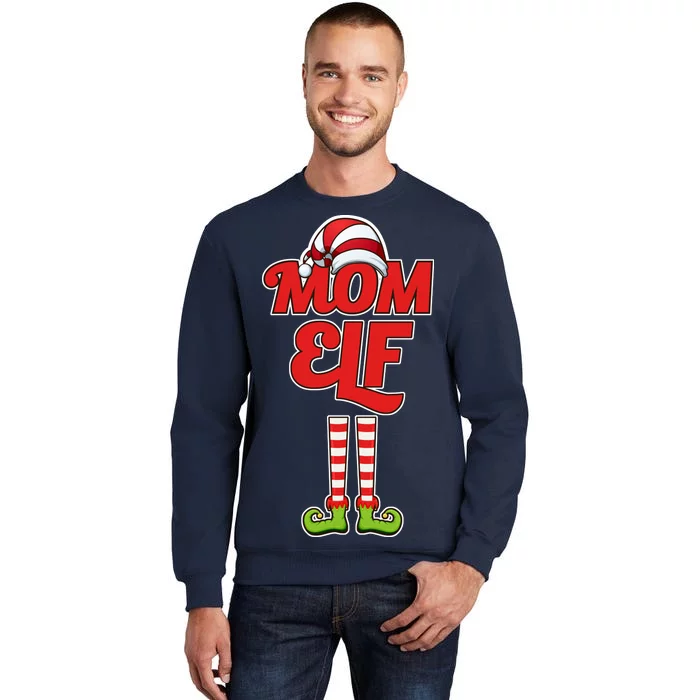 Christmas Mom Elf Tall Sweatshirt