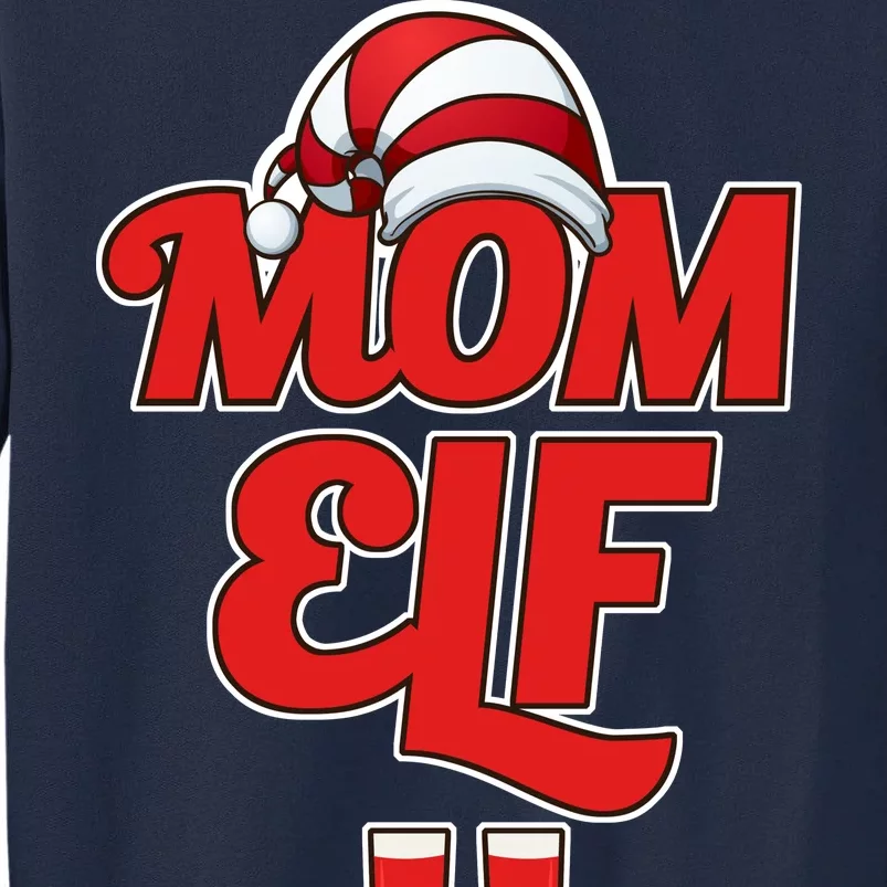 Christmas Mom Elf Tall Sweatshirt