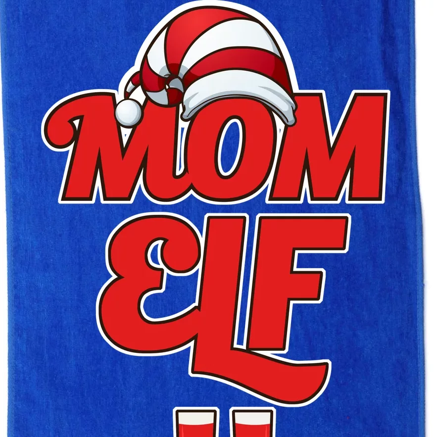 Christmas Mom Elf Platinum Collection Golf Towel