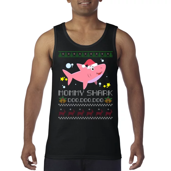 Christmas Mommy Shark Tank Top