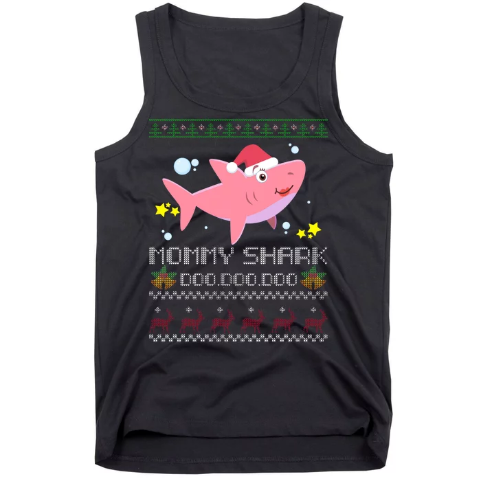 Christmas Mommy Shark Tank Top