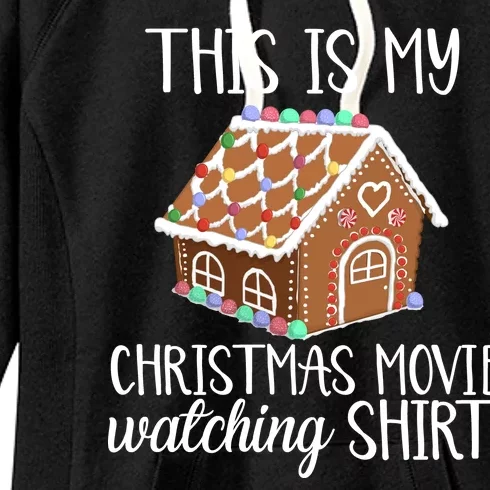 Christmas Movie Watching Women's Fleece Hoodie