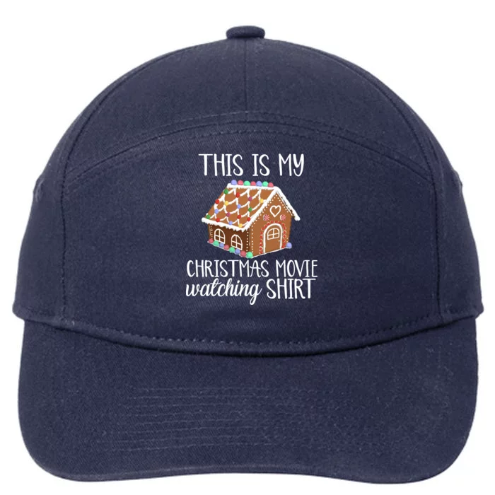 Christmas Movie Watching 7-Panel Snapback Hat