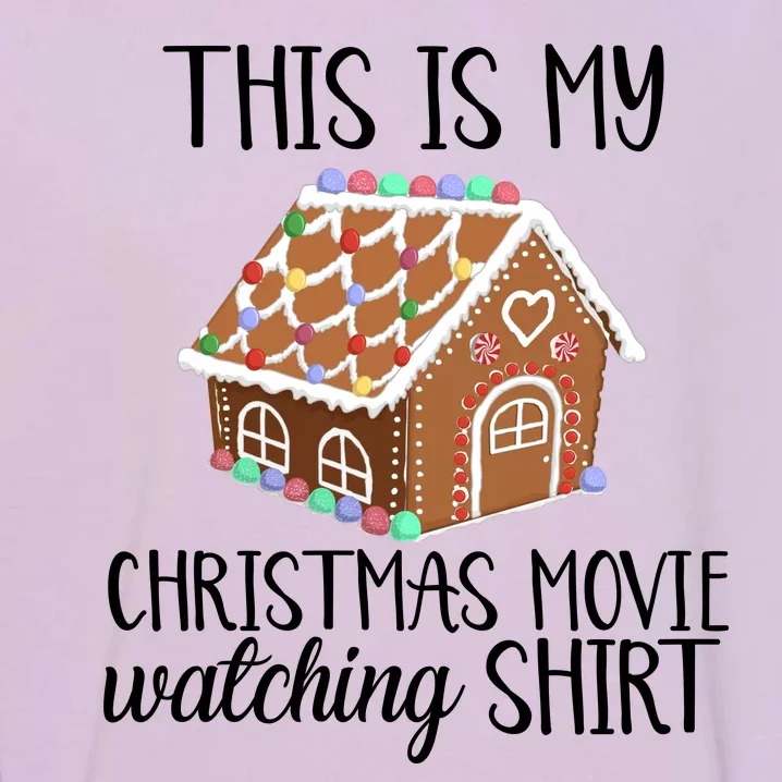 Christmas Movie Watching Garment-Dyed Sweatshirt