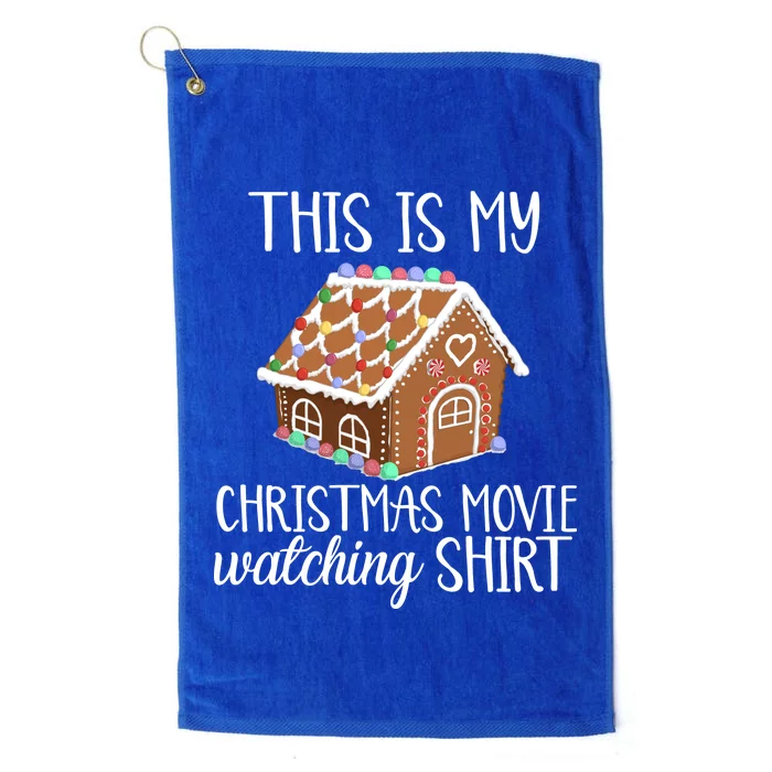 Christmas Movie Watching Platinum Collection Golf Towel