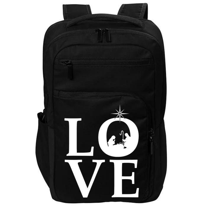 Christmas Nativity LOVE Impact Tech Backpack