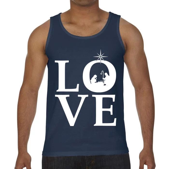 Christmas Nativity LOVE Comfort Colors® Tank Top