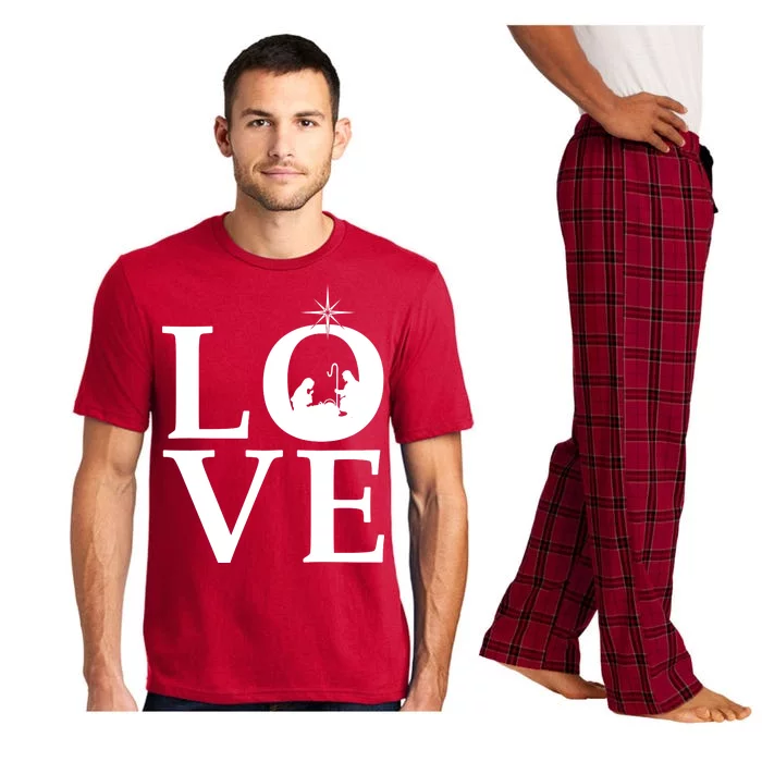 Christmas Nativity LOVE Pajama Set