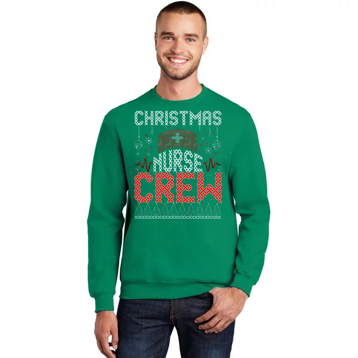 Christmas Nurse Crew Ugly Christmas Sweater RN Sweatshirt