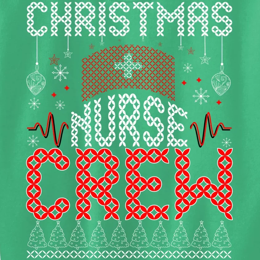 Christmas Nurse Crew Ugly Christmas Sweater RN Kids Sweatshirt