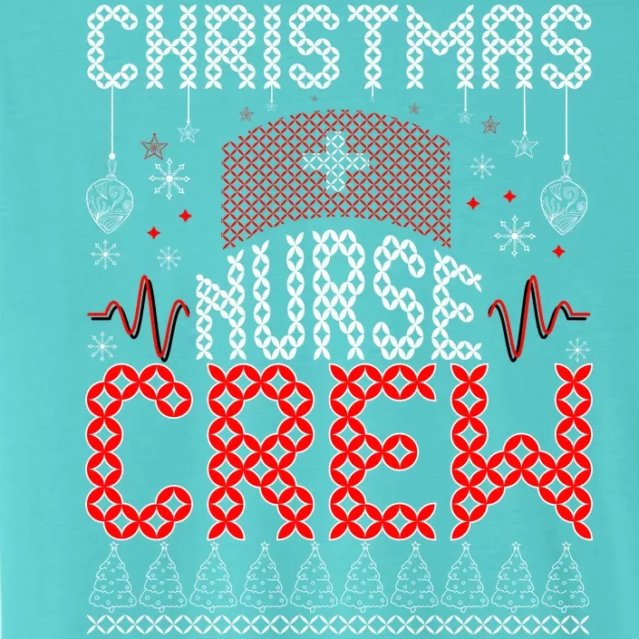 Christmas Nurse Crew Ugly Christmas Sweater RN ChromaSoft Performance T-Shirt