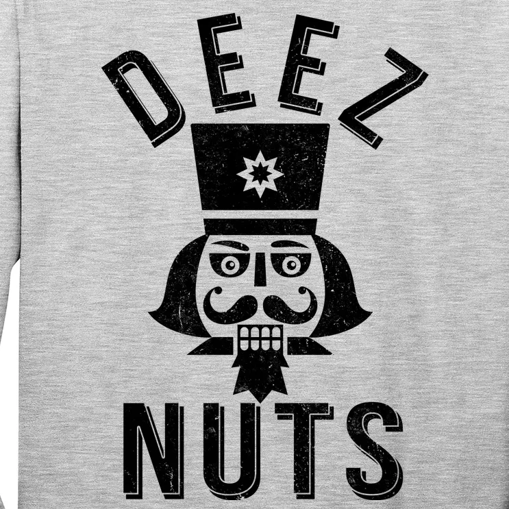 Christmas Nutcracker Deez Nuts Long Sleeve Shirt