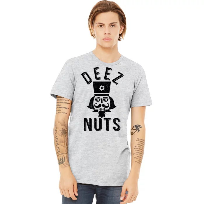 Christmas Nutcracker Deez Nuts Premium T-Shirt