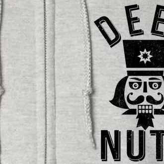 Christmas Nutcracker Deez Nuts Full Zip Hoodie