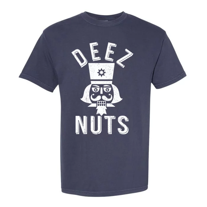 Christmas Nutcracker Deez Nuts Garment-Dyed Heavyweight T-Shirt