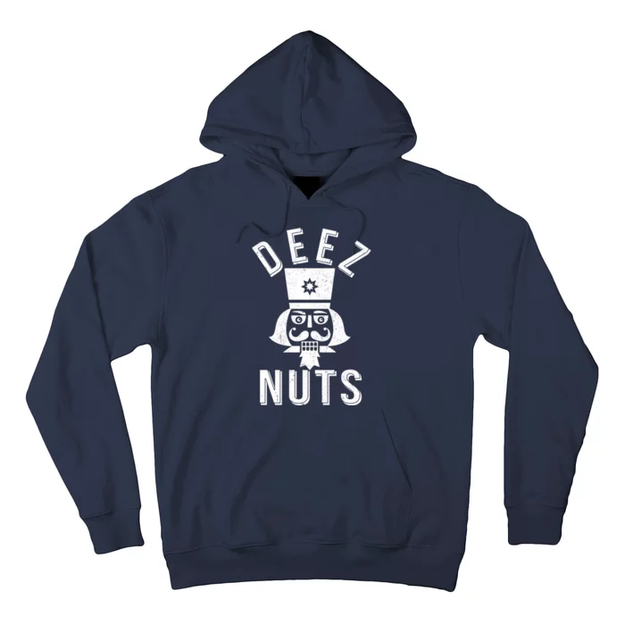 Christmas Nutcracker Deez Nuts Hoodie