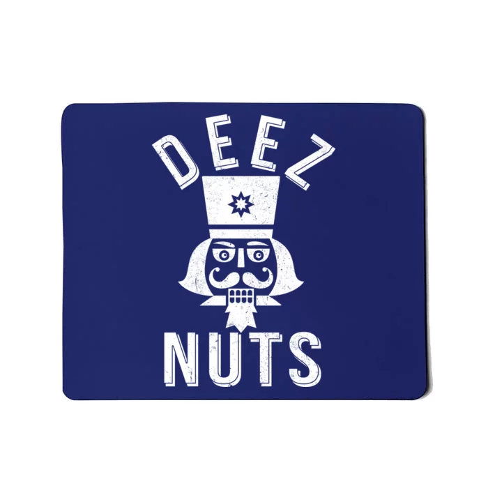 Christmas Nutcracker Deez Nuts Mousepad