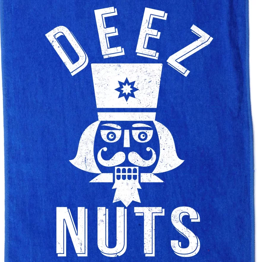 Christmas Nutcracker Deez Nuts Platinum Collection Golf Towel