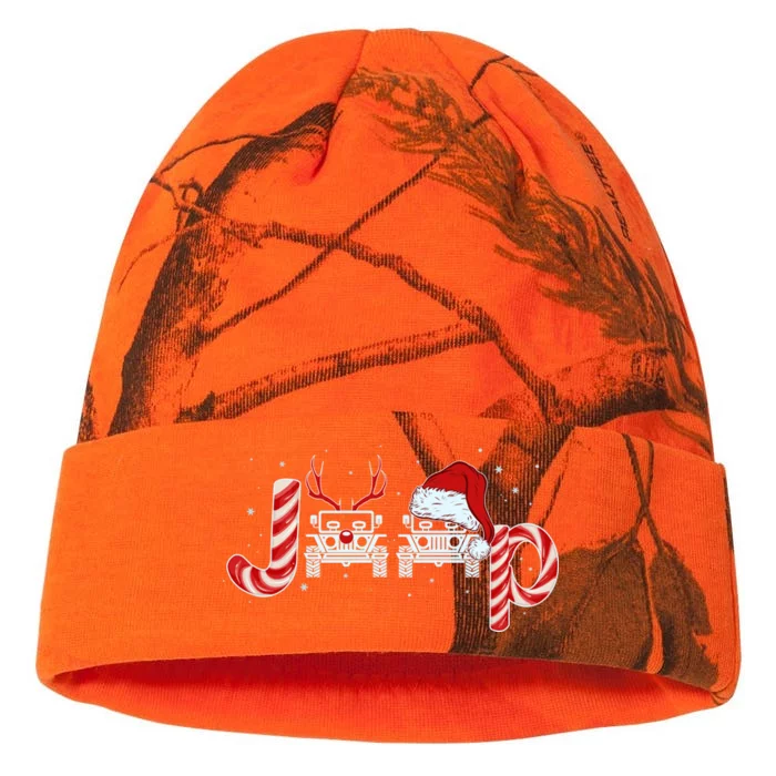 Christmas off Road Car Reindeer Kati - 12in Camo Beanie