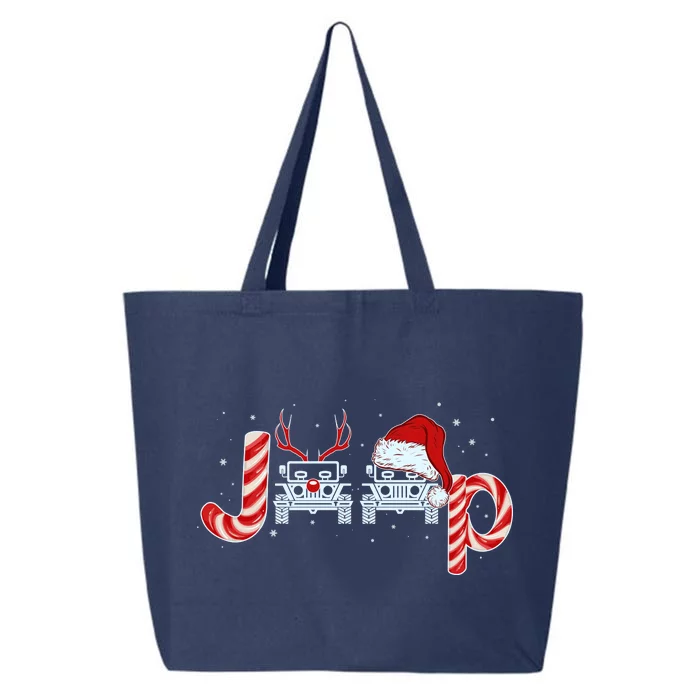 Christmas off Road Car Reindeer 25L Jumbo Tote