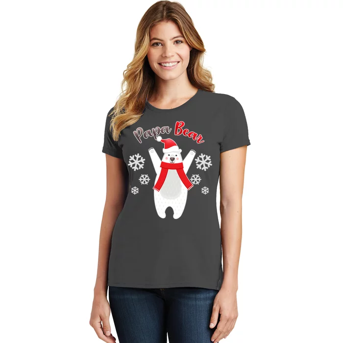 Christmas Papa Bear Women's T-Shirt