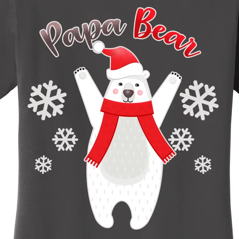 Christmas Papa Bear Women's T-Shirt