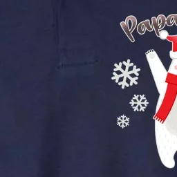 Christmas Papa Bear Softstyle Adult Sport Polo