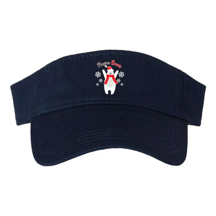 Christmas Papa Bear Valucap Bio-Washed Visor