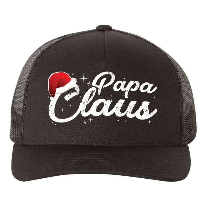 Christmas Papa Claus Yupoong Adult 5-Panel Trucker Hat