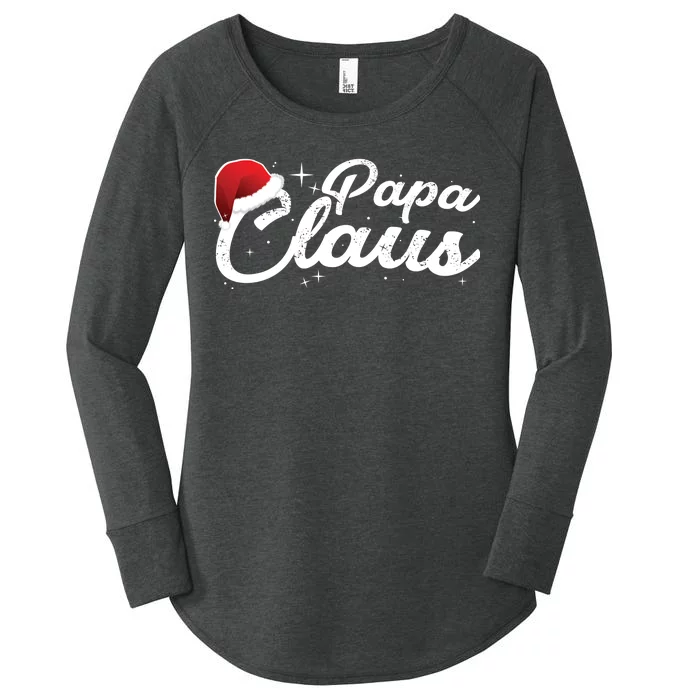 Christmas Papa Claus Women's Perfect Tri Tunic Long Sleeve Shirt