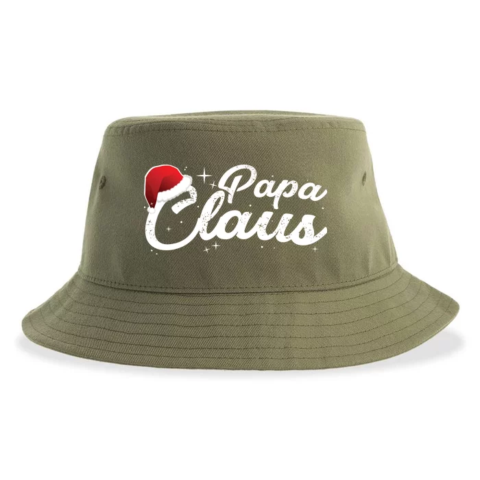 Christmas: Papa Claus Sustainable Bucket Hat