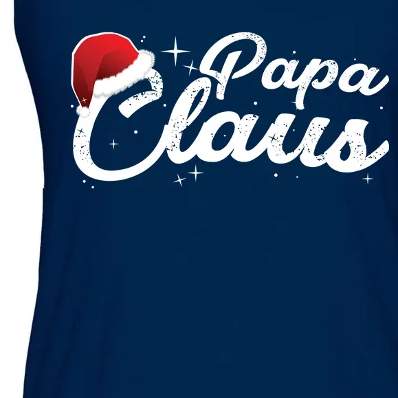 Christmas: Papa Claus Ladies Essential Flowy Tank