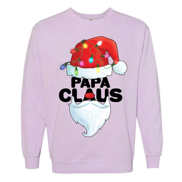 Christmas: Papa Claus Garment-Dyed Sweatshirt