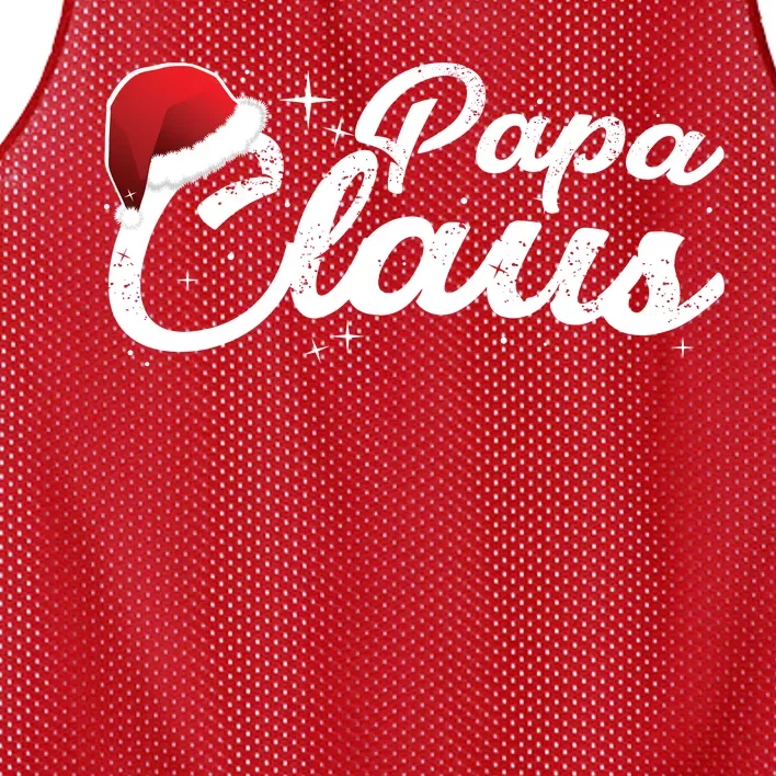 Christmas: Papa Claus Mesh Reversible Basketball Jersey Tank