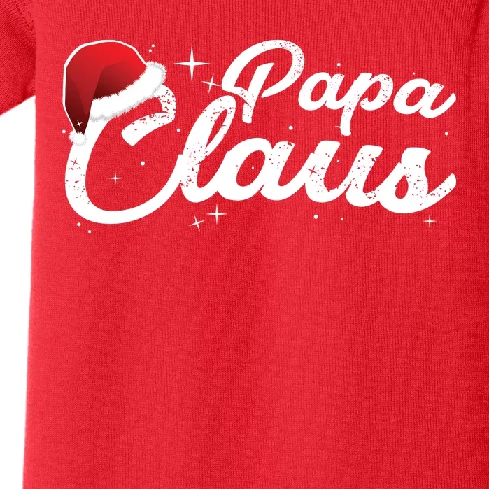 Christmas: Papa Claus Baby Bodysuit