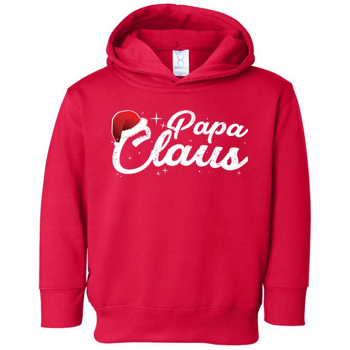 Christmas: Papa Claus Toddler Hoodie